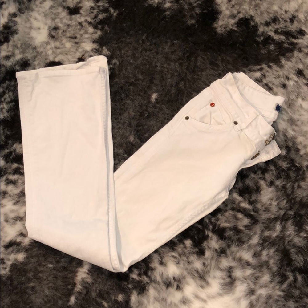 Hudson white jeans